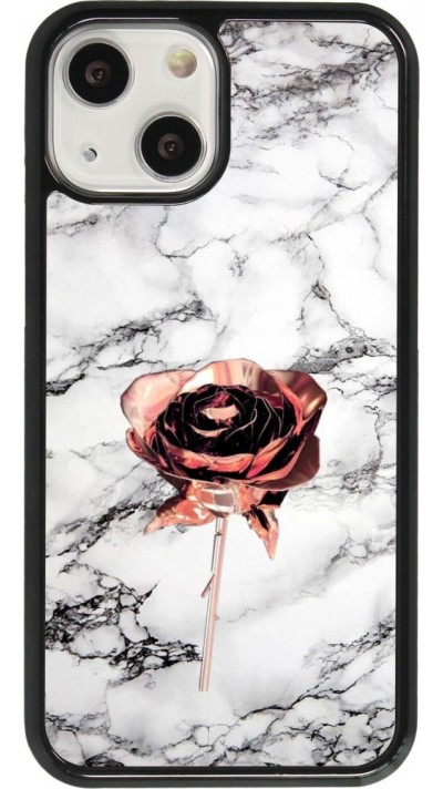 Coque iPhone 13 mini - Marble Rose Gold