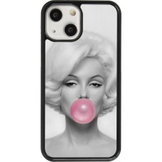 Coque iPhone 13 mini - Marilyn Bubble