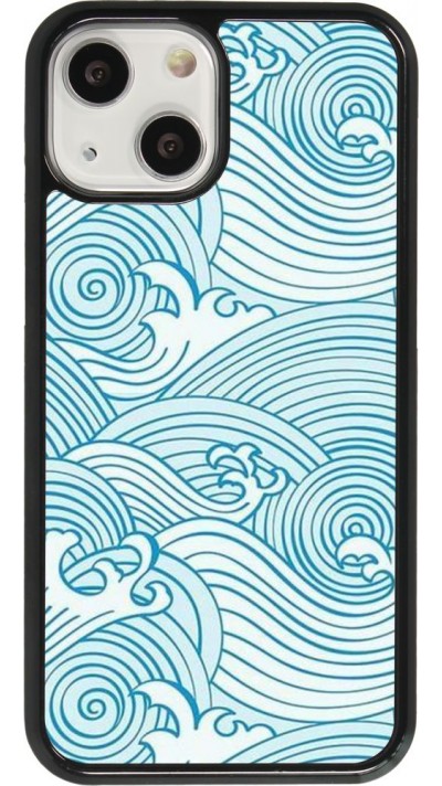 Coque iPhone 13 mini - Ocean Waves