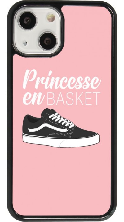 Coque iPhone 13 mini - princesse en basket