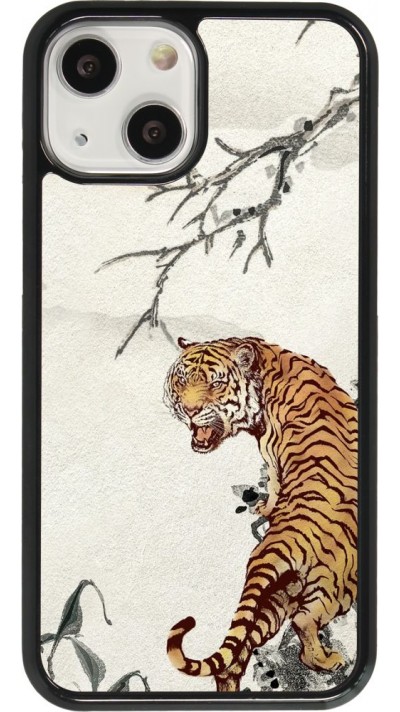 Coque iPhone 13 mini - Roaring Tiger