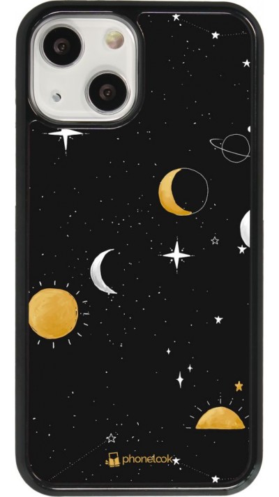 Coque iPhone 13 mini - Space Vect- Or