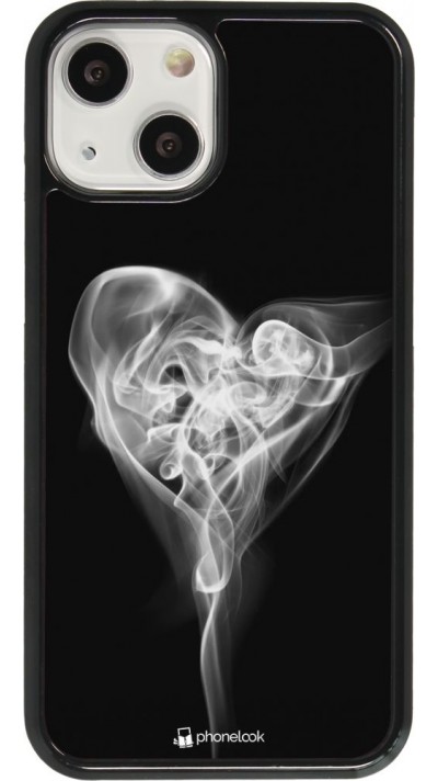 Coque iPhone 13 mini - Valentine 2022 Black Smoke