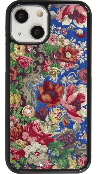 Coque iPhone 13 mini - Vintage Art Flowers