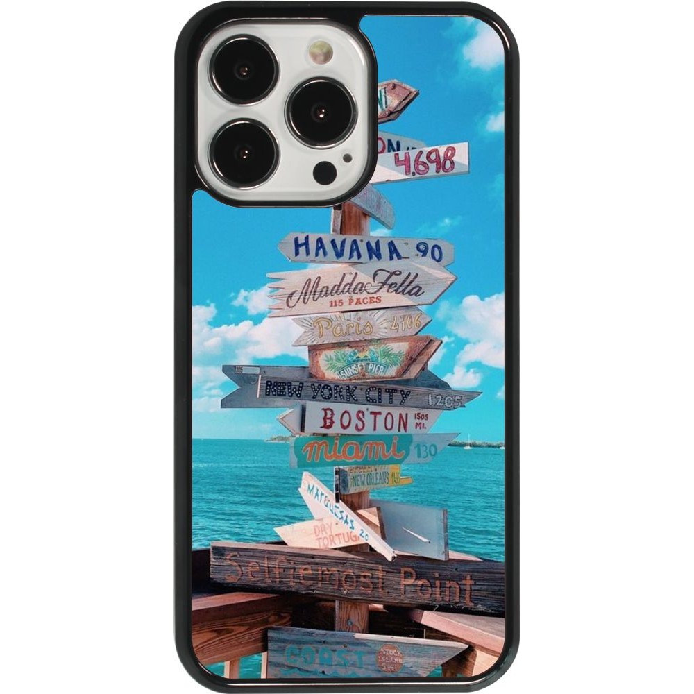 iPhone 13 Pro Case Hülle - Cool Cities Directions