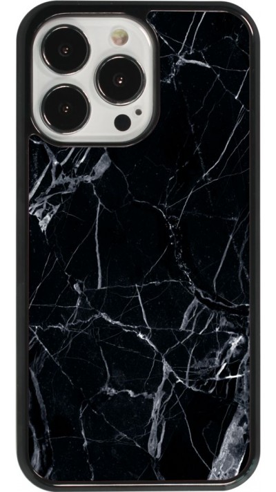 Coque iPhone 13 Pro - Marble Black 01