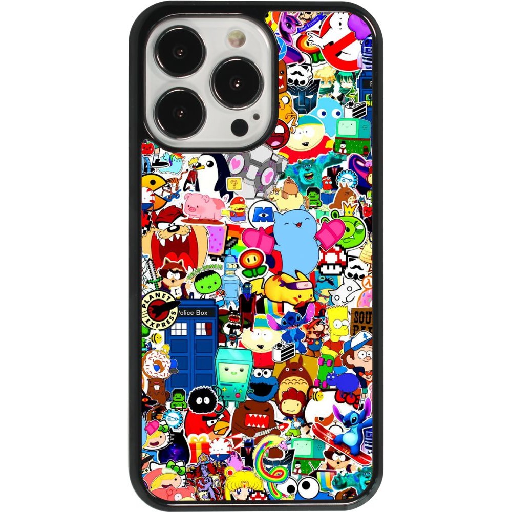 iPhone 13 Pro Case Hülle - Mixed cartoons