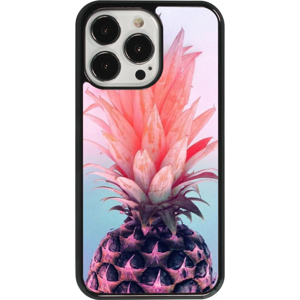 Coque iPhone 13 Pro - Purple Pink Pineapple