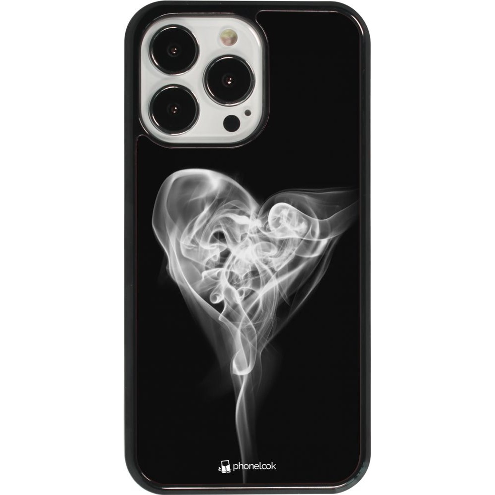 Hülle iPhone 13 Pro - Valentine 2022 Black Smoke