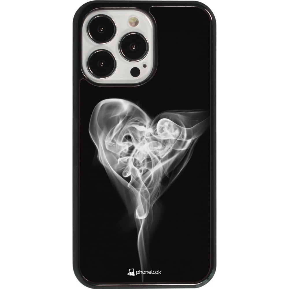 Coque iPhone 13 Pro - Valentine 2022 Black Smoke