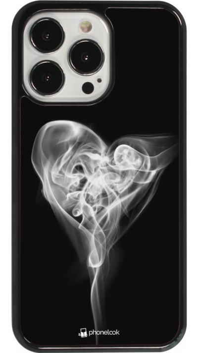 Coque iPhone 13 Pro - Valentine 2022 Black Smoke