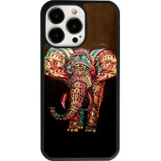 Coque iPhone 13 Pro - Silicone rigide noir Elephant 02