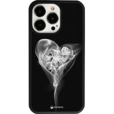 Hülle iPhone 13 Pro - Silikon schwarz Valentine 2022 Black Smoke
