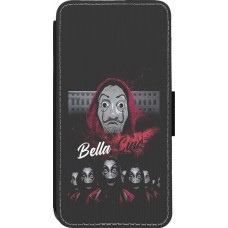 Coque iPhone 13 Pro - Wallet noir Bella Ciao