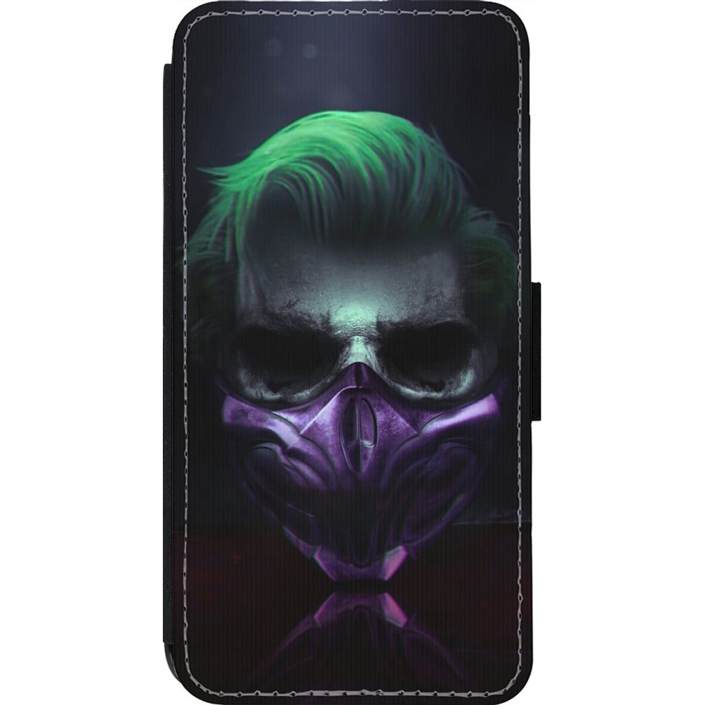 Hülle iPhone 13 Pro - Wallet schwarz Halloween 20 21