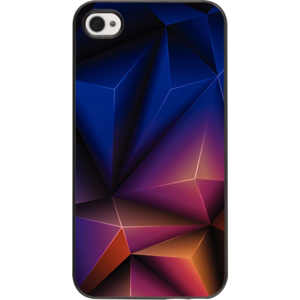Coque iPhone 4/4s - Abstract Triangles 