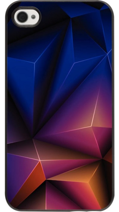 Coque iPhone 4/4s - Abstract Triangles 