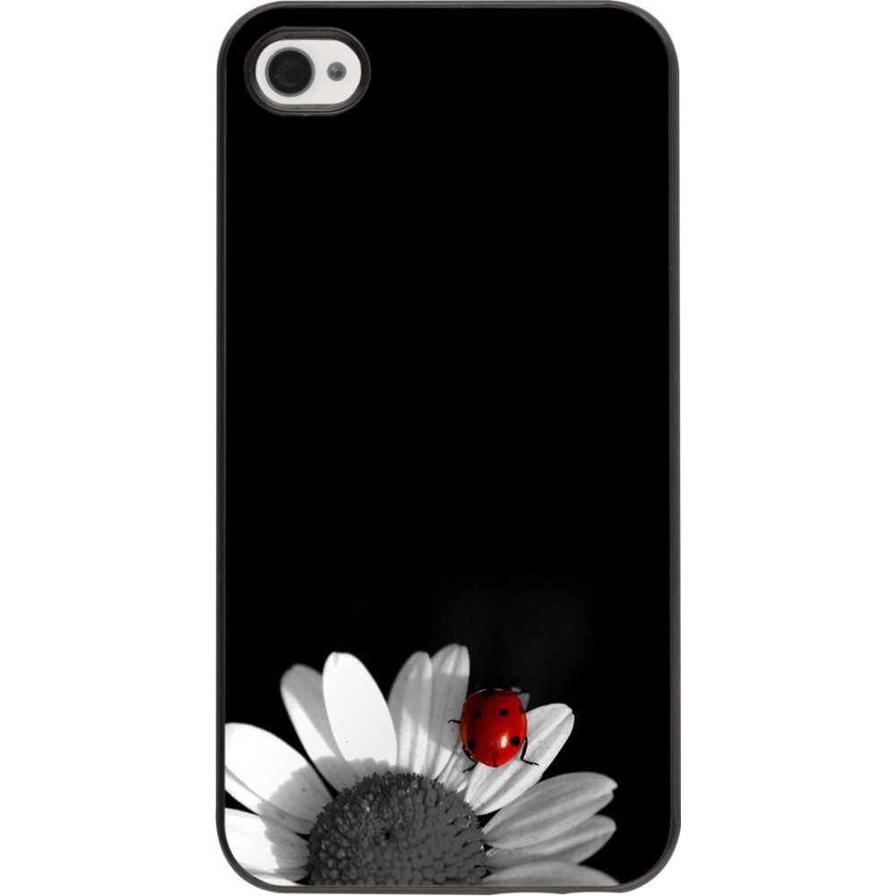 Coque iPhone 4/4s - Black and white Cox