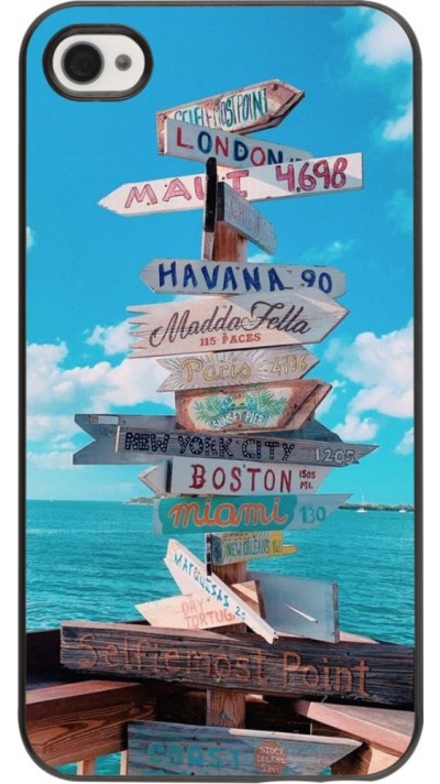 Coque iPhone 4/4s - Cool Cities Directions