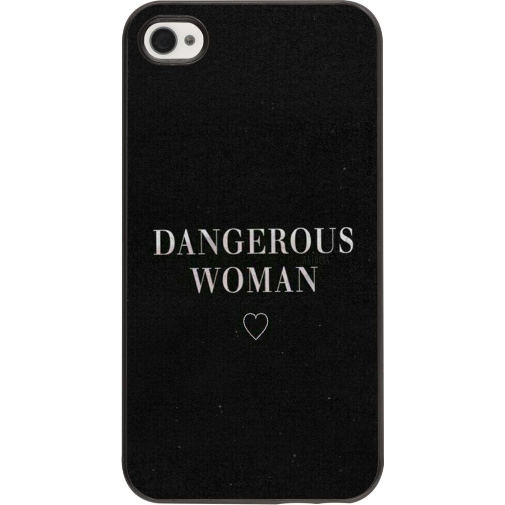 Coque iPhone 4/4s - Dangerous woman