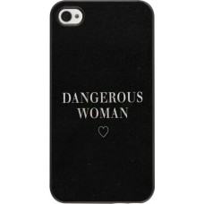 Coque iPhone 4/4s - Dangerous woman