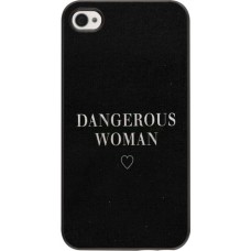 Coque iPhone 4/4s - Dangerous woman
