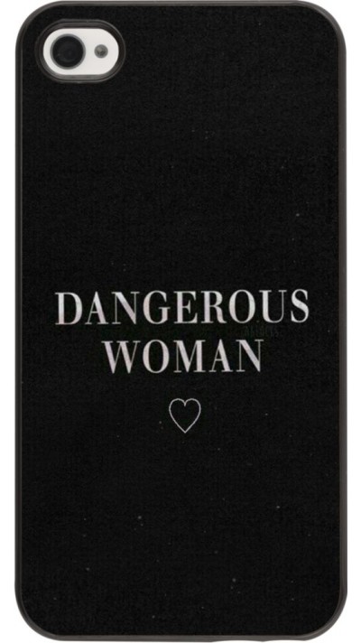 Coque iPhone 4/4s - Dangerous woman