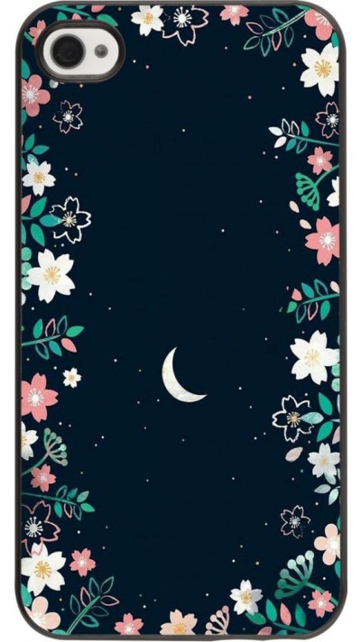 Coque iPhone 4/4s - Flowers space