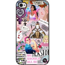 Coque iPhone 4/4s - Girl Power Collage
