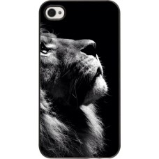 Coque iPhone 4/4s - Lion looking up