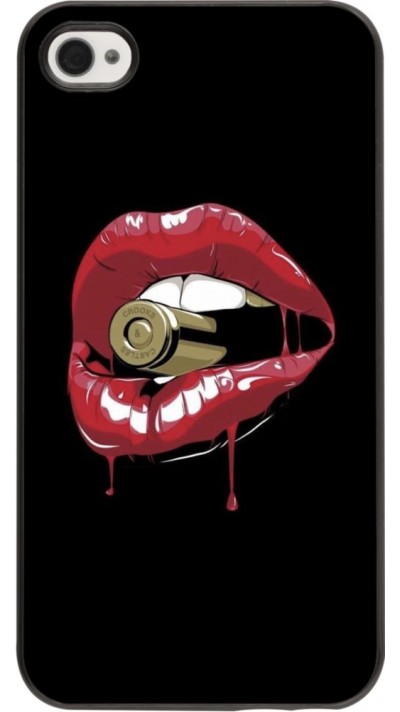 Coque iPhone 4/4s - Lips bullet