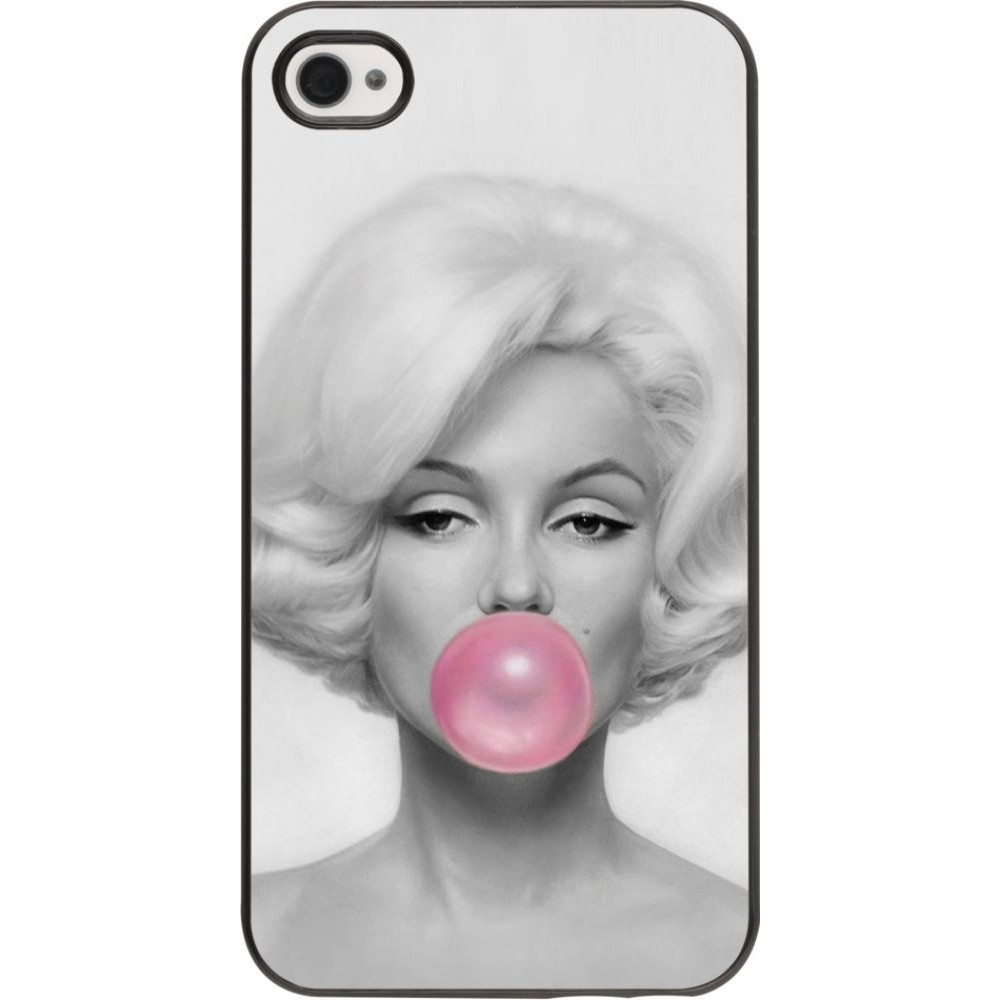 Hülle iPhone 4/4s  Marilyn Bubble