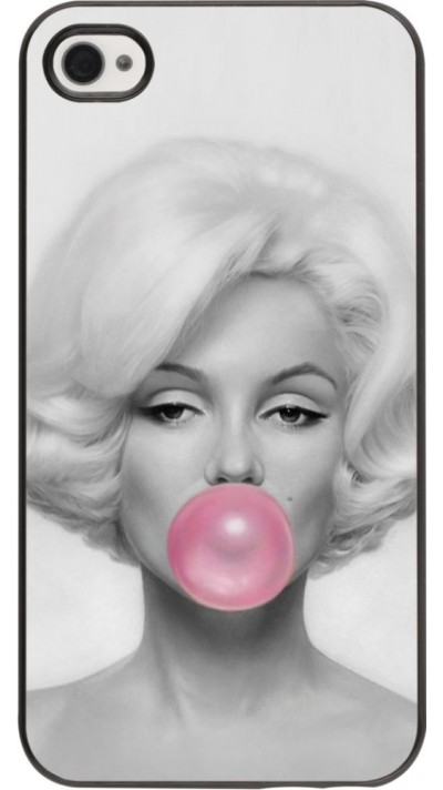 Coque iPhone 4/4s  Marilyn Bubble