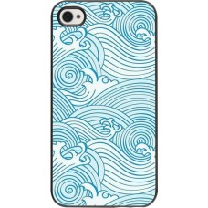 Hülle iPhone 4/4s - Ocean Waves