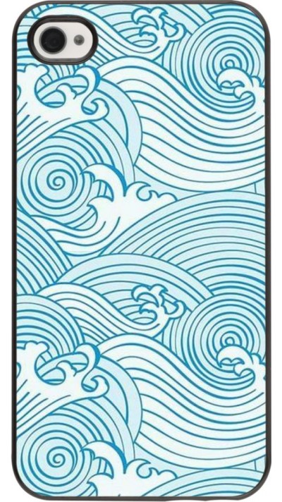 Coque iPhone 4/4s - Ocean Waves
