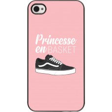 Coque iPhone 4/4s - princesse en basket