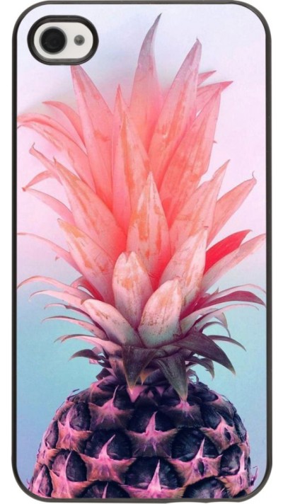 Coque iPhone 4/4s - Purple Pink Pineapple