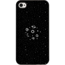 Coque iPhone 4/4s - Space Doodle