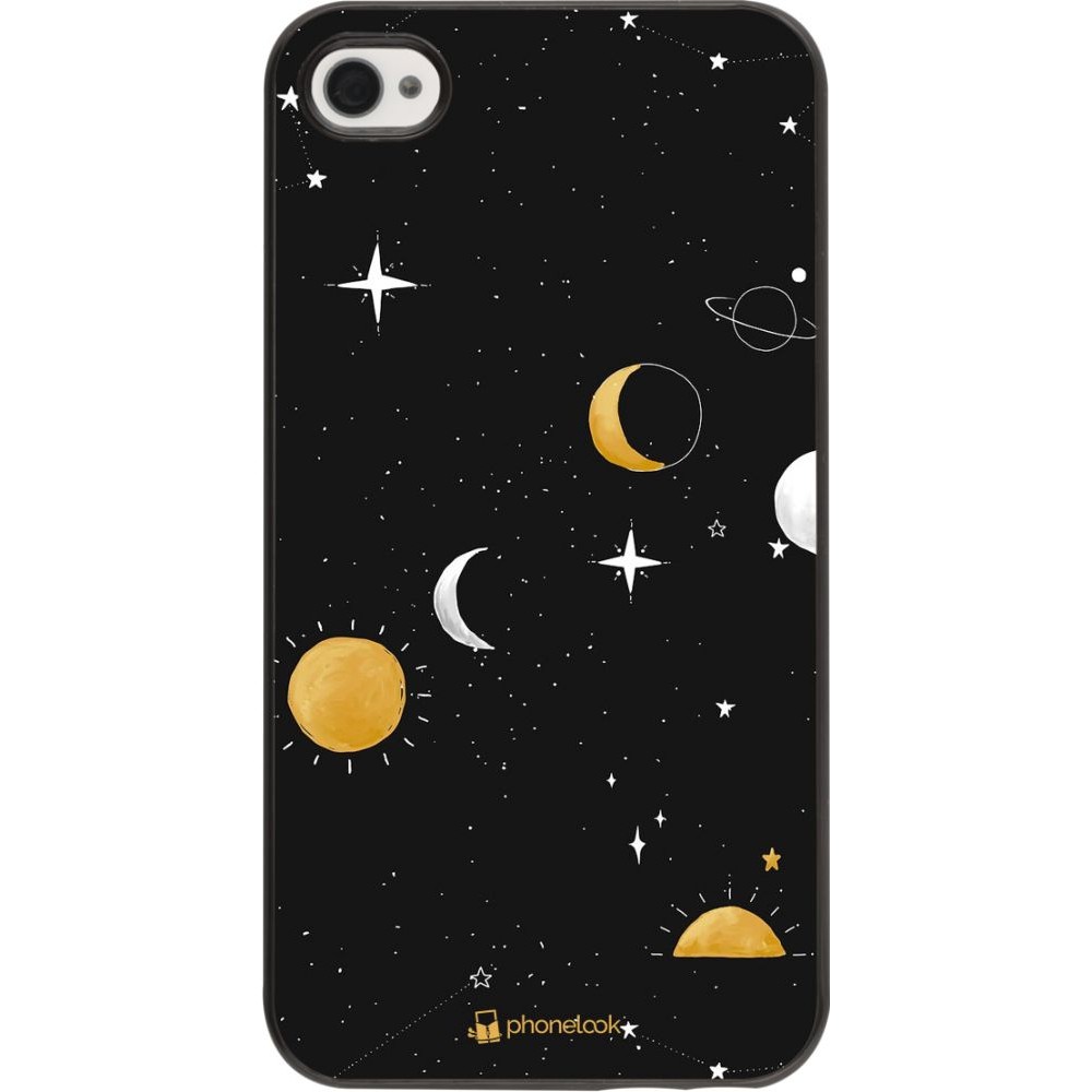 Coque iPhone 4/4s - Space Vect- Or