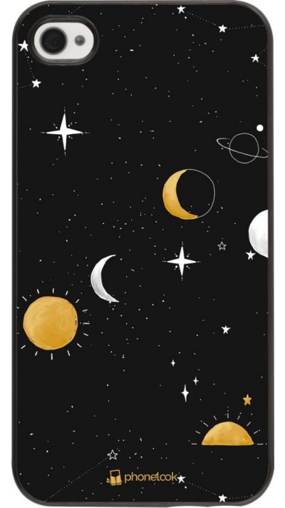 Coque iPhone 4/4s - Space Vect- Or