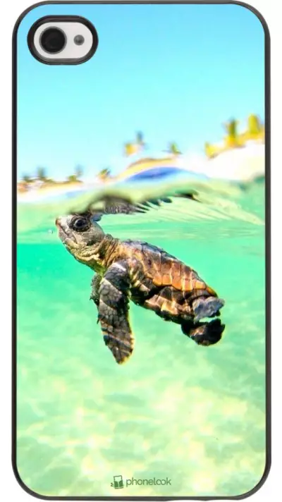 Coque iPhone 4/4s - Turtle Underwater