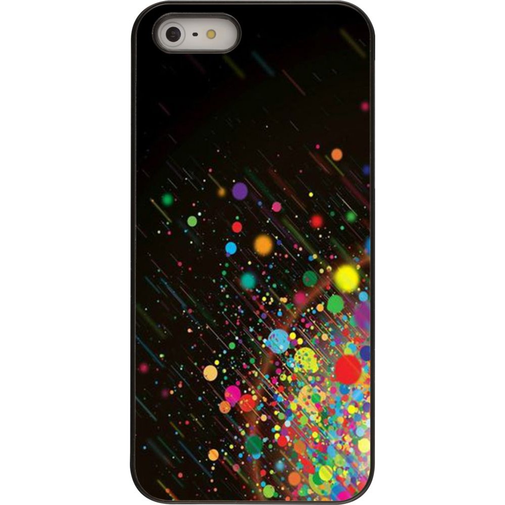 Coque iPhone 5/5s / SE (2016) - Abstract bubule lines