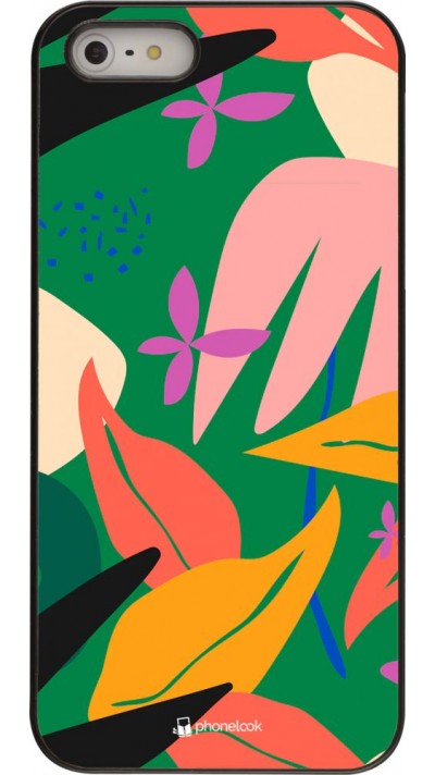Coque iPhone 5/5s / SE (2016) - Abstract Jungle
