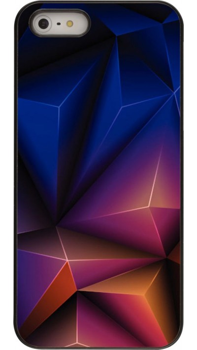 Coque iPhone 5/5s / SE (2016) - Abstract Triangles 