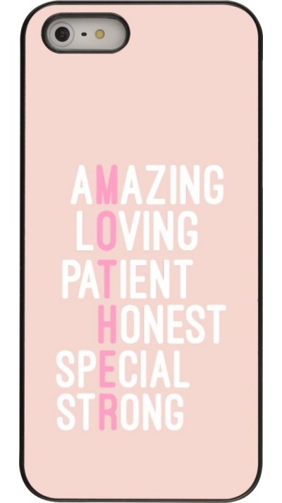 Coque iPhone 5/5s / SE (2016) - Amazing Mom 2022