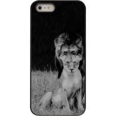 Coque iPhone 5/5s / SE (2016) - Angry lions