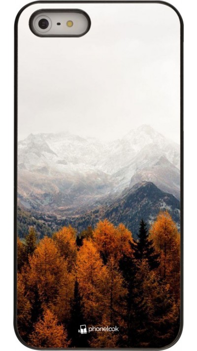 Hülle iPhone 5/5s / SE (2016) - Autumn 21 Forest Mountain