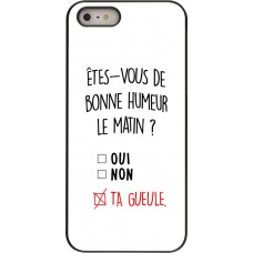 Coque iPhone 5/5s / SE (2016) - Bonne humeur matin