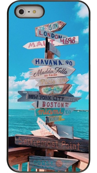 Coque iPhone 5/5s / SE (2016) - Cool Cities Directions