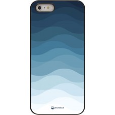 Coque iPhone 5/5s / SE (2016) - Flat Blue Waves